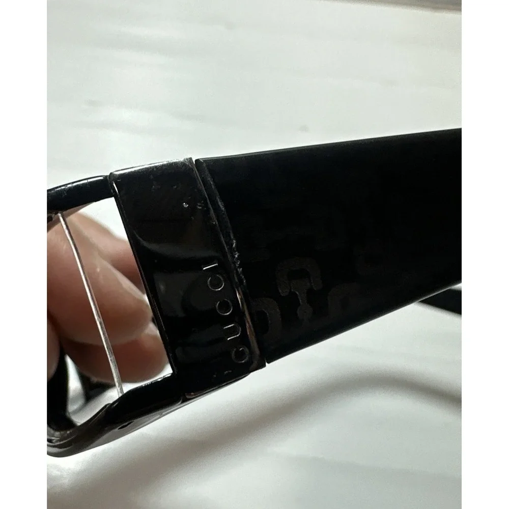 Gucci GG  Rectangular Sunglass Eyeglass (Frame Only )Black